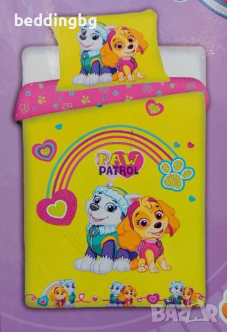 Пес Патрул-Paw Patrol Спално Бельо , снимка 4 - Спално бельо - 40286306