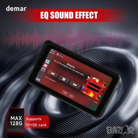 Rimoody екран за мотоциклет с Bluetooth, 6-инчов сензорен екран, снимка 6 - Аксесоари и консумативи - 51469392