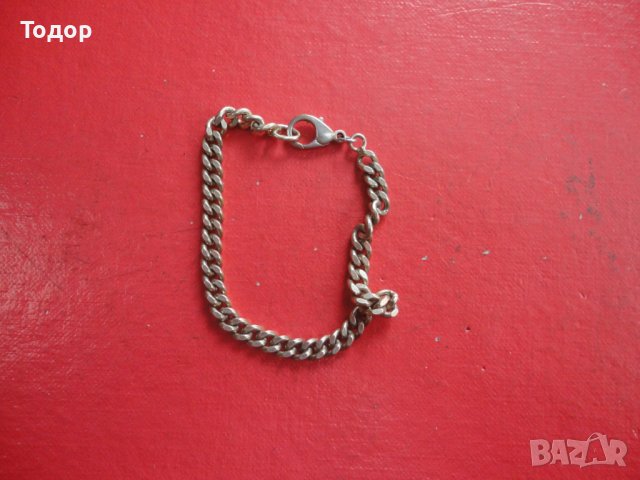 Страхотна сребърна гривна 925, снимка 4 - Гривни - 39945943