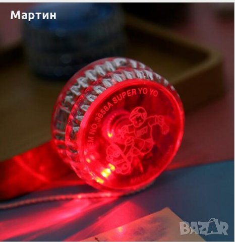 LED ЙО ЙО светещо подарък сватба парти - чисто нови, снимка 1 - Електрически играчки - 28176247