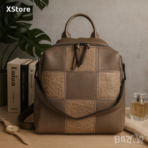 Многофункционална дамска раница-чанта, снимка 4 - Раници - 52572101