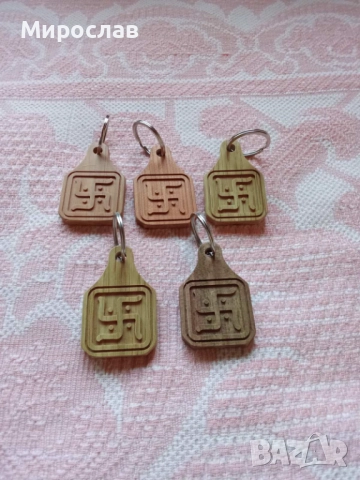 Дървени ключодържатели-2лв/бр., снимка 4 - Сувенири от дърво - 52866438