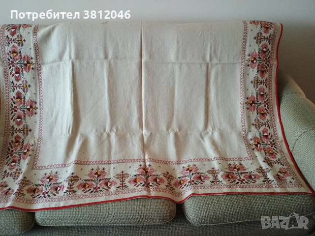 покривка за маса българска бродерия, снимка 2 - Други ценни предмети - 53008160