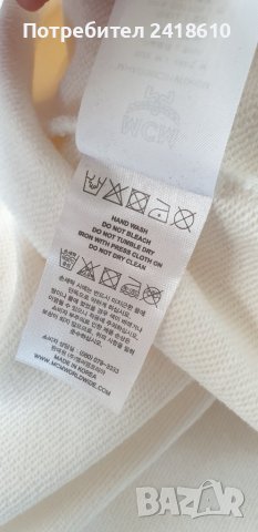 MCM Hoodie Essentials Logo Zip Up Organic Cotton Mens Size М НОВО! ОРИГИНАЛ! Суичер с цял Цип!, снимка 12 - Спортни дрехи, екипи - 43352037