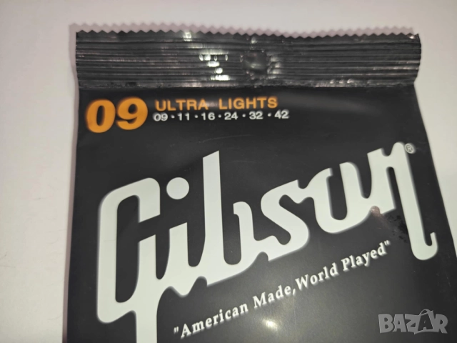 Gibson Brite Wires 09-42-струни за електрическа китара, снимка 3 - Китари - 52097953