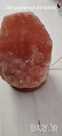 Лампа каменна сол -голяма., снимка 5 - Соларни лампи - 48463606