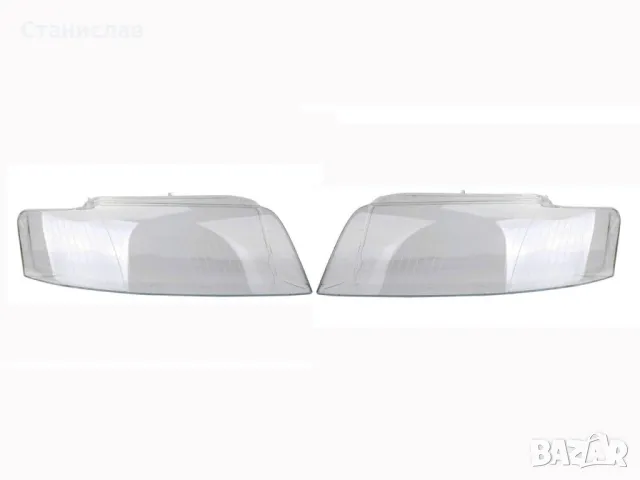 Стъкла (капаци) за фарове за Audi A4 B6, снимка 2 - Части - 47666461