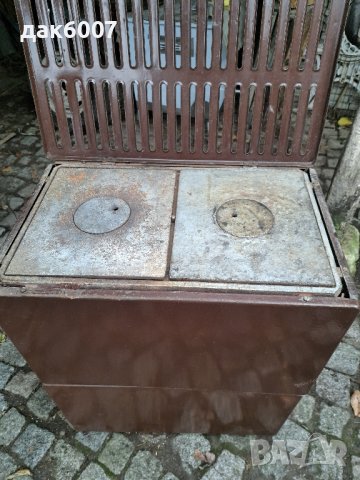 Печка на дърва(чудо)с 2 кофи, снимка 1 - Печки, фурни - 43293760
