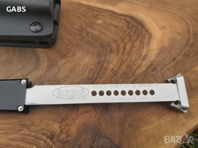 Автоматичен нож Microtech Halo 6, снимка 6 - Ножове - 49266987