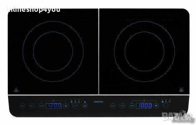 Немски Двоен индукционен котлон Medion MD 15324, снимка 3 - Котлони - 37646567