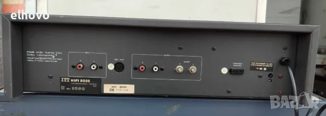 Дек ITT HIFI 8025, снимка 5 - Декове - 49528430