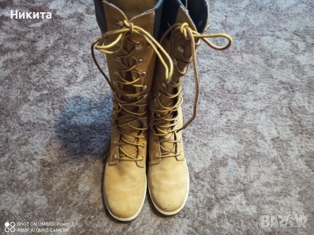 Timberland-ботуши до коляното 37-38 номер, снимка 5 - Дамски ботуши - 43184851