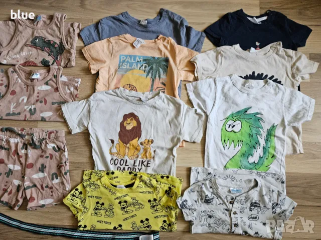 Дрешки рамер 80/86, снимка 2 - Комплекти за бебе - 50287668