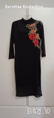 Черна рокля, снимка 1 - Рокли - 34619658