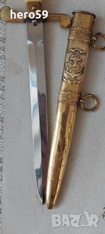  Рядък Румънски соц. морски кортик-щик,нож,сабя, снимка 10 - Антикварни и старинни предмети - 42958309