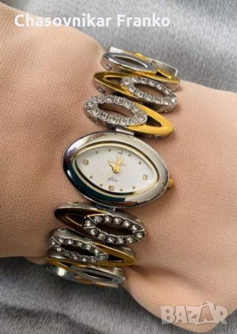 Уникален дизайнерски елегантен стилен и марков часовник, снимка 2 - Дамски - 32362845