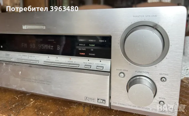 SONY STR DB840 QS ДЕФЕКТЕН, снимка 4 - Ресийвъри, усилватели, смесителни пултове - 48969058