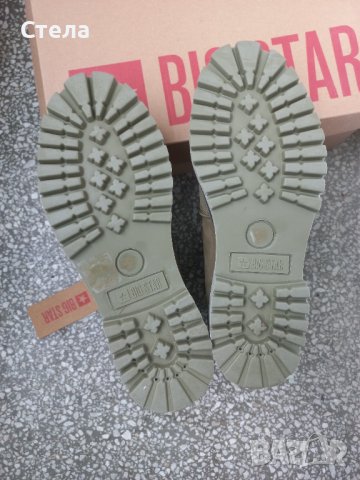 BIG STAR дамски / детски обувки, нови, с кутия, естествен набук, снимка 13 - Дамски боти - 38974143