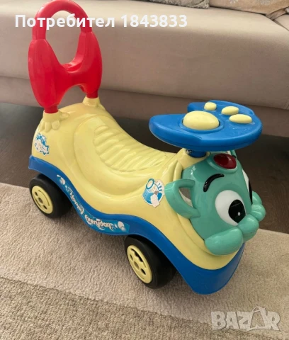 Детска кола за бутане, снимка 2 - Детски велосипеди, триколки и коли - 48919544