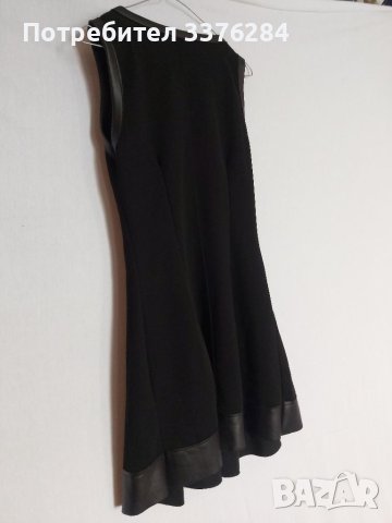 Елегантна черна рокля, снимка 9 - Рокли - 40739759