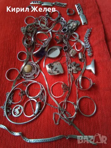 100 грама сребърни накити за поправка за реставрация за части или за материал 50629, снимка 12 - Пръстени - 50238657