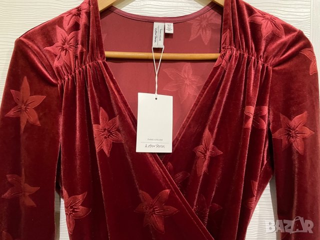 &other Stories нова блуза плюш с етикет, снимка 5 - Блузи с дълъг ръкав и пуловери - 35596350