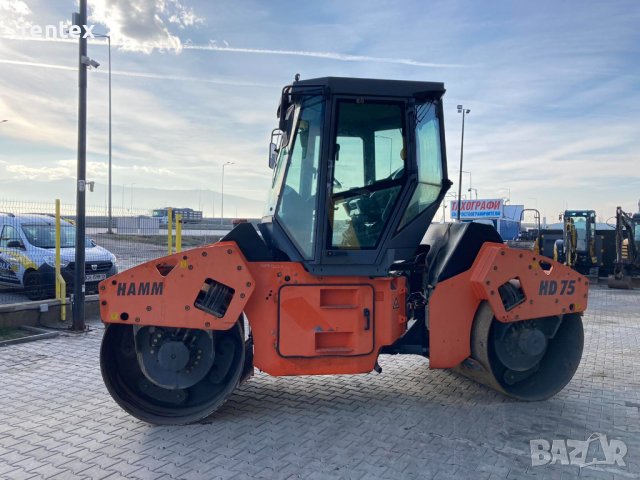 Двубандажен валяк 8000кг Hamm HD75 ПОД НАЕМ от Рентекс