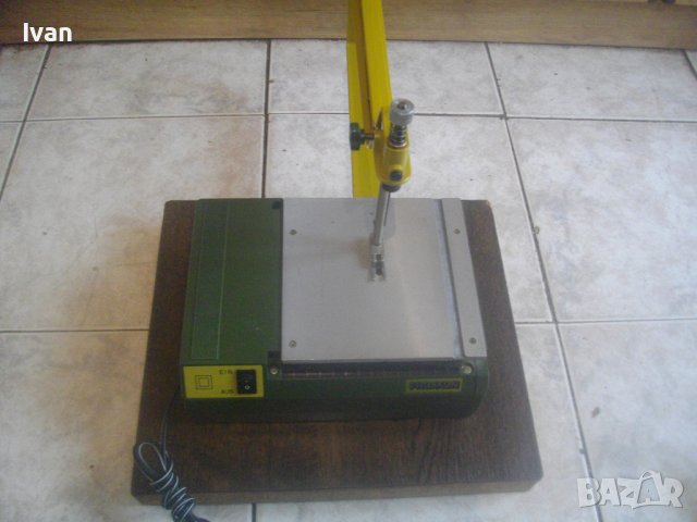 Мини Контурен Трион Немски Професионален Почти Нов 12 Волта-220 Волта-PROXXON Typ DC12, снимка 17 - Други инструменти - 43550310