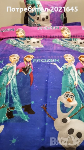 Ниска цена детски спален комплект, снимка 3 - Спално бельо и завивки - 53002173