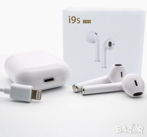 НОВИ БЕЗЖИЧНИ универсални слушалки i9s TWS Airpods handsfree в Безжични  слушалки в гр. Бургас - ID29030221 — Bazar.bg