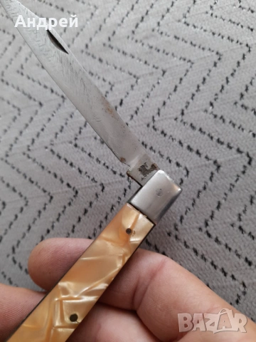 Стар джобен нож,ножче,ножка #174, снимка 7 - Други ценни предмети - 53367526