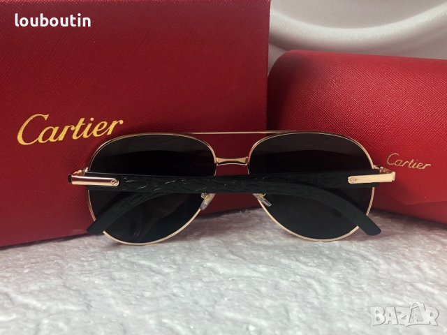 Cartier 2022 висок клас мъжки слънчеви очила унисекс, снимка 7 - Слънчеви и диоптрични очила - 37375466