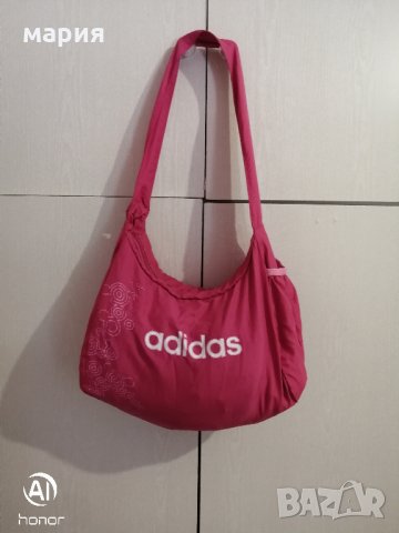 Оригинална чанта от плат Adidas, снимка 6 - Чанти - 32557854