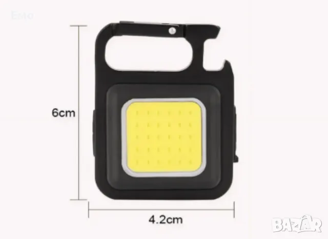 Къмпинг ключодържател с лед лампа и отварачка 3 в 1, снимка 2 - Къмпинг осветление - 47917390