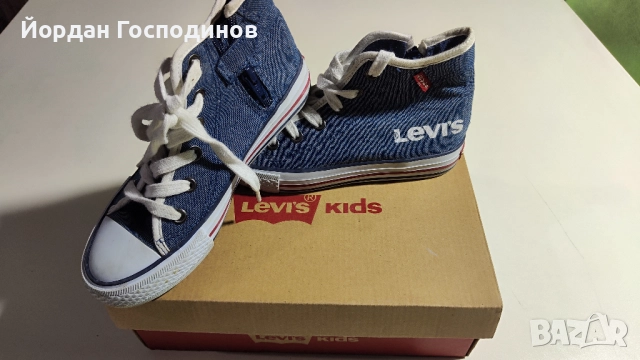 Обувки Levis 34ти НОВИ мъжки детски, снимка 2 - Детски маратонки - 52541770