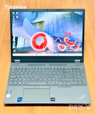 16" FHD Color-Calibrated/Core i9-12950HX/64GB RAM/512GB SSD/RTX A4500 16GB/Lenovo ThinkPad P16, снимка 2 - Лаптопи за работа - 52662605