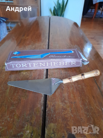 Стара лопатка за торта #4, снимка 2 - Други ценни предмети - 44844379