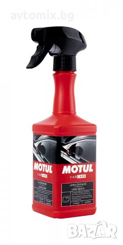 Спрей за почистване стъкла Motul Glass Clean, 500мл, снимка 2 - Аксесоари и консумативи - 39095386