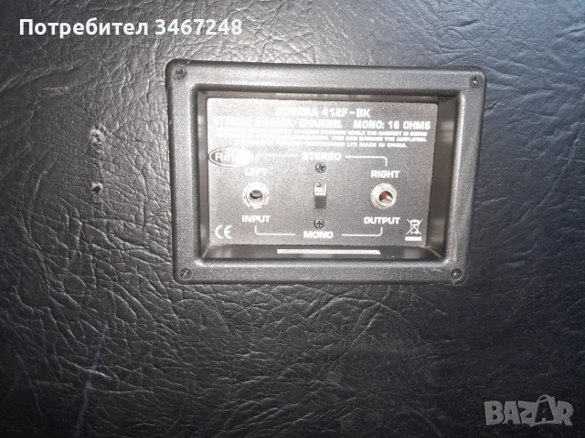 Bugera 412 F-BK, снимка 7 - Китари - 49689651