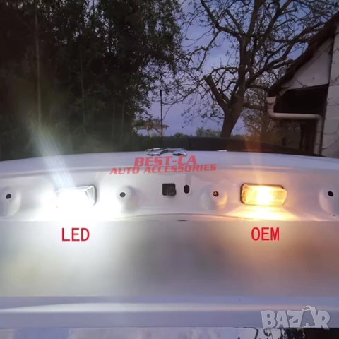 LED плафони за регистрационен номер подходящи за Peugeot и Citroen, снимка 8 - Аксесоари и консумативи - 53366722
