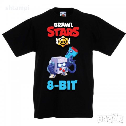 Детска тениска Brawl Stars 8-bit