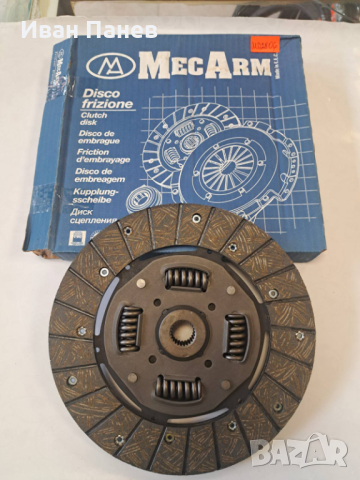 Феродов диск MECARM MD2806 за Opel  ASCONA,ASTRA,KADETT,CHEVROLET AVEO, DAEWOO KALOS, снимка 1