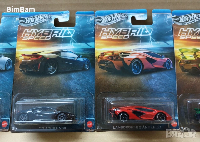 Колички Hot Wheels HYBRID SPEED / Хот Уилс - 9 модела / 019, снимка 8 - Коли, камиони, мотори, писти - 53146295