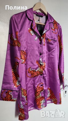 Нова Nasty Gal риза / нощница размер 34 S, снимка 5 - Ризи - 43181108