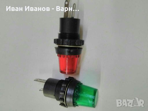 Основа за лампа Фасунга, фунар, Руски  за лампа Е10 на резба  ;  червени и зелени, снимка 2 - Други - 33660679