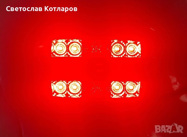 стоп диоден малък 12 волта лед платформи пътна помощ ивеко дейли мерцедес спринтер, снимка 3 - Аксесоари и консумативи - 39857583