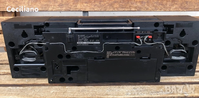 Радиокасетофон Sharp WF-340(BK), снимка 10 - Радиокасетофони, транзистори - 53604719