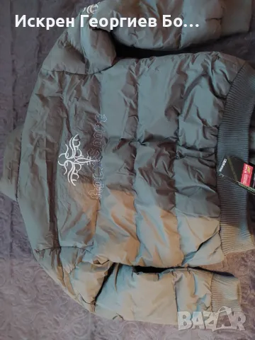 Мъжко зимно яке със зип и копчета, снимка 4 - Якета - 48260567