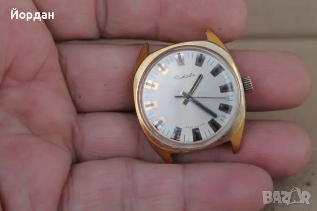 СССР мъжки часовник ''Ракета'', снимка 10 - Мъжки - 50291129