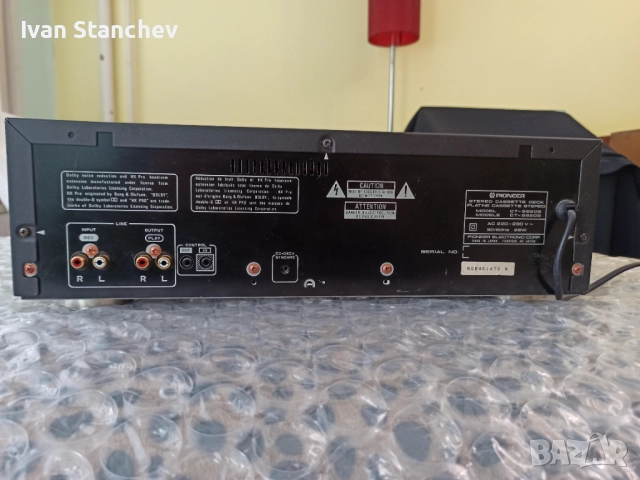 Касетен дек  Pioneer CT-S820S, снимка 9 - Декове - 52482473
